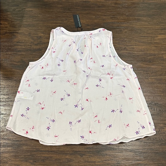 Banana Republic Pink & Purple Sleeveless V-Neck Top Size S - Picture 4 of 9